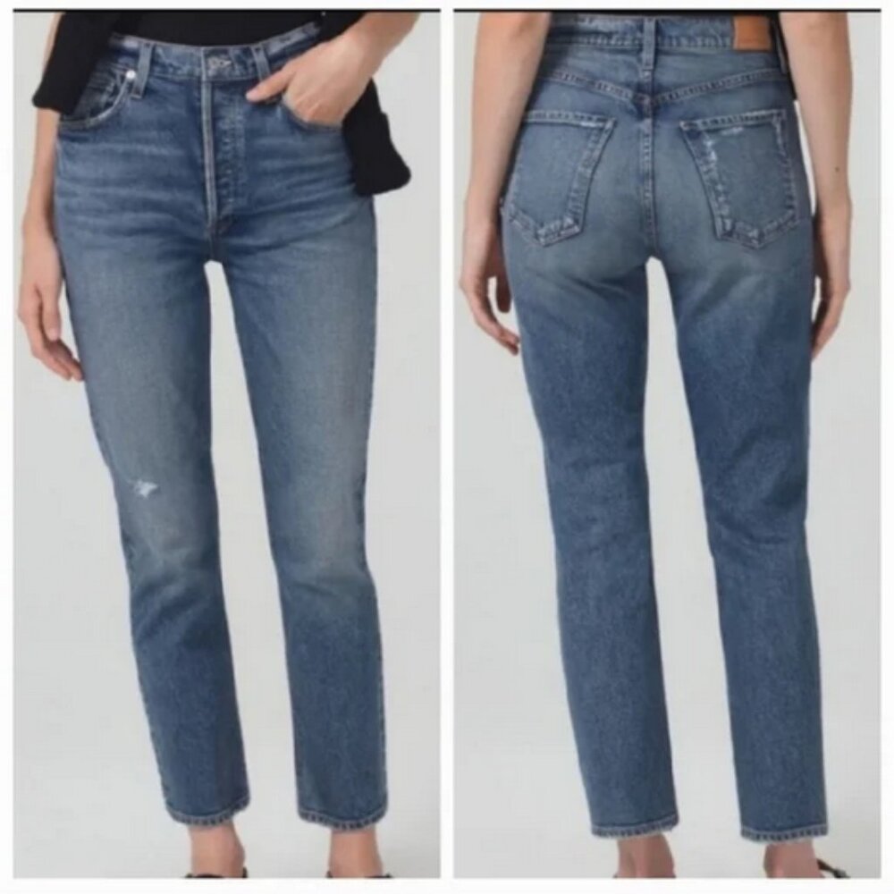 NWT Citizens of Humanity JOLENE High Rise Vintage Slim Songbird Jeans Size 23